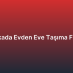 Büyükada Evden Eve Taşıma Firması